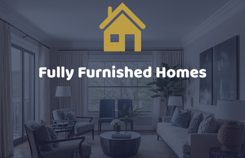 Fully furnished contractor accommodation UK - SPM Homes Fully furnished serviced accommodation interior - SPM Homes